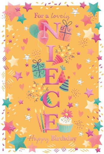 Picture of FOR A LOVELY NIECE BIRTHDAY CARD